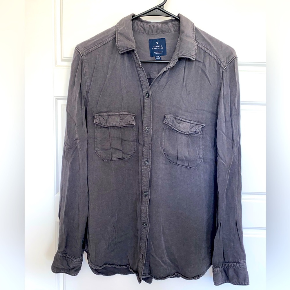 American Eagle Vintage Boyfriend Soft Flannel Size Medium